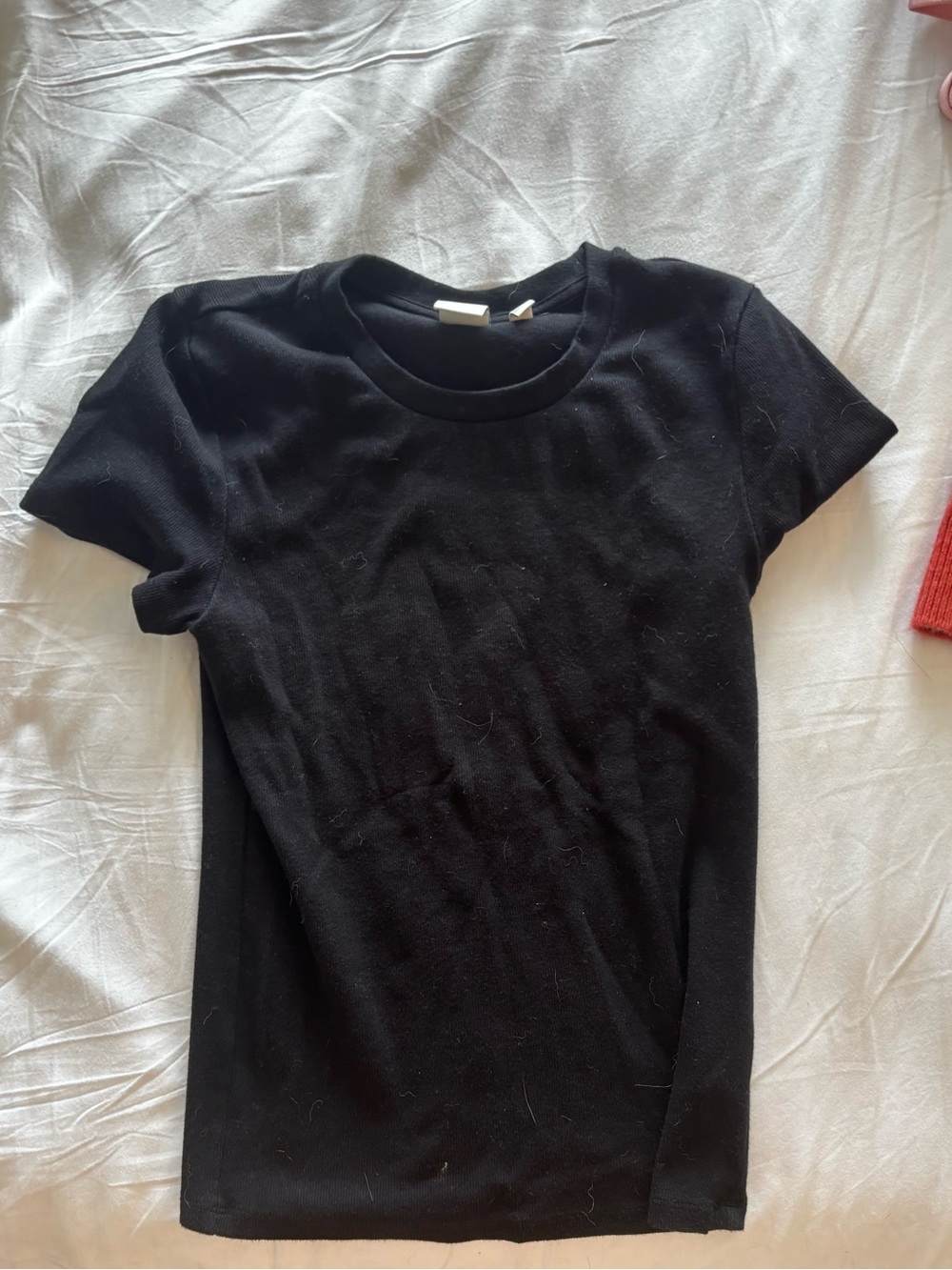 Aritzia Black Crewneck Tee